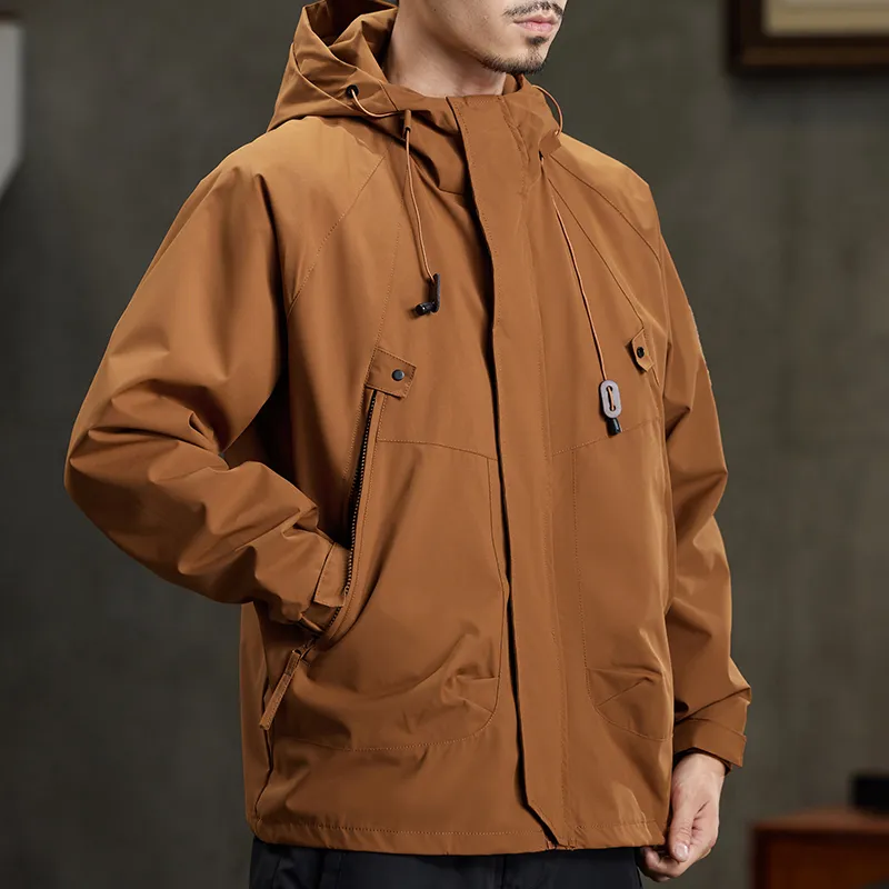 【dme】 Water Resistant Windproof Quick Drying Insulated For Cold Weather Windbreaker Jacket Unisex-9