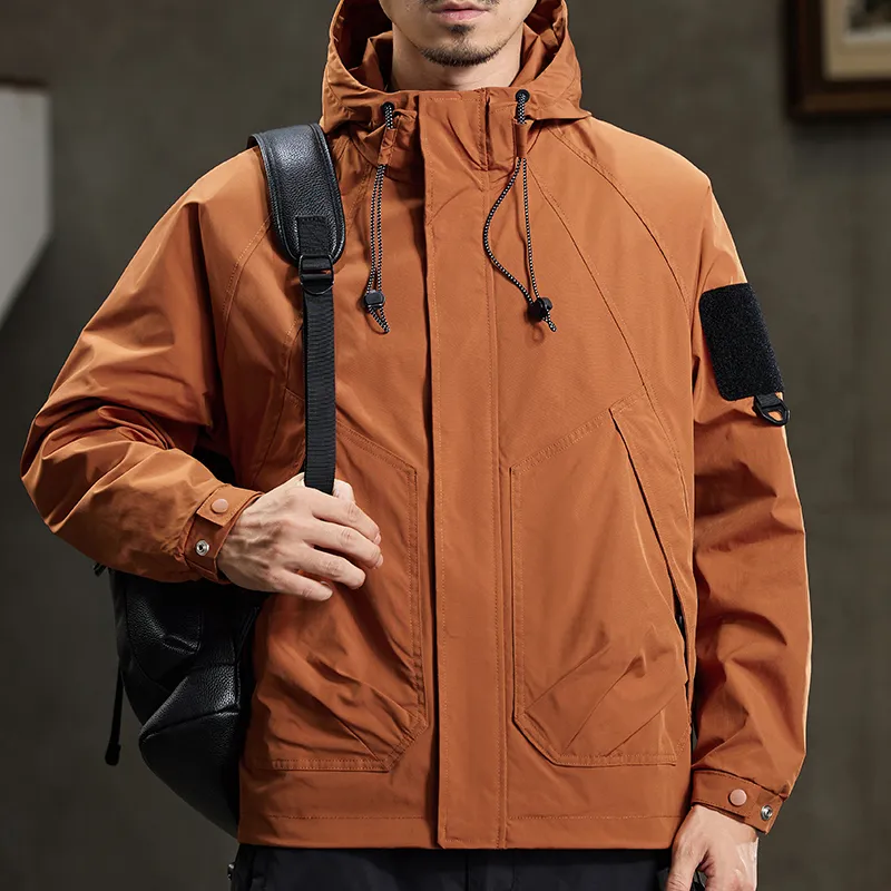 【dme】 Water Resistant Windproof Quick Drying Cold Resistant Windbreaker Jacket Unisex-25