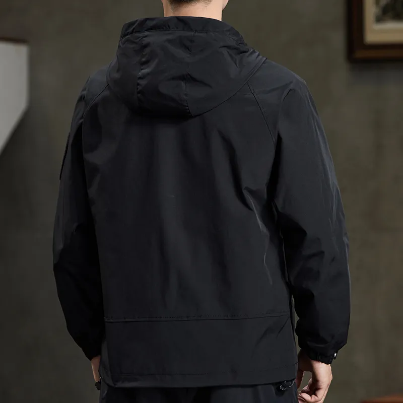 【dme】 Water Resistant Windproof Quick Drying Cold Resistant Windbreaker Jacket Unisex-5