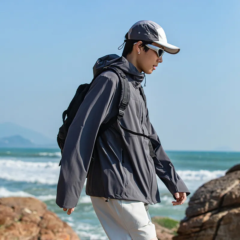 【dme】 Breathable Quick Dry Cooling UV Protection Sun Protection Clothing Unisex-8