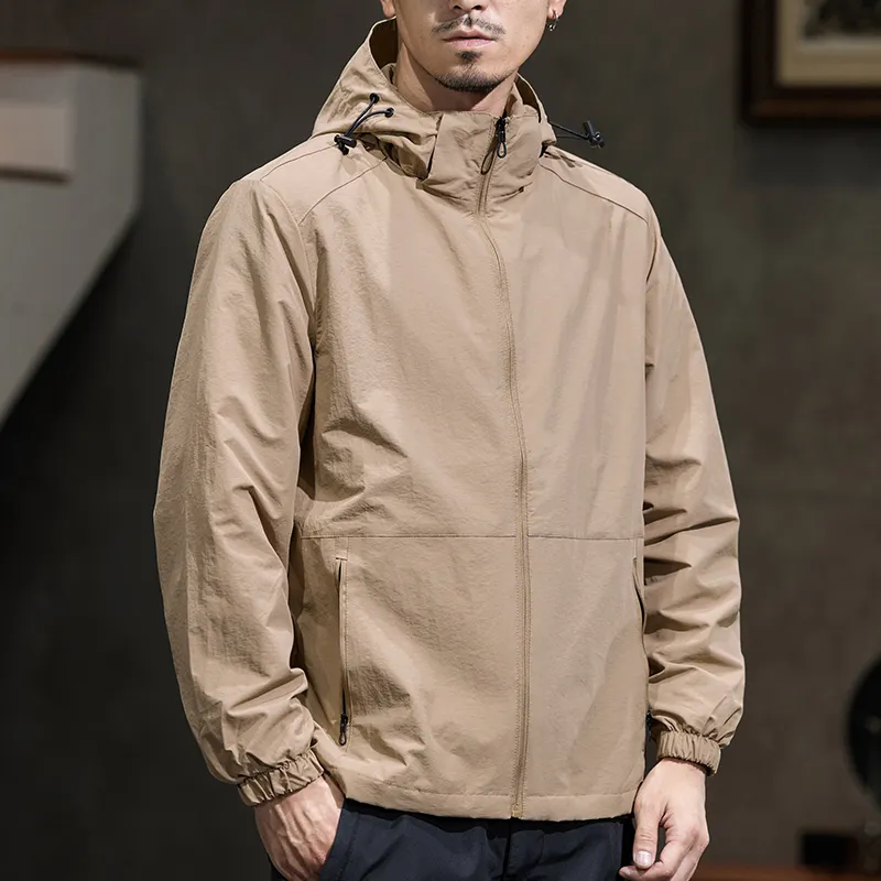 【dme】 Water Resistant Windproof Quick Drying Cold Resistant Windbreaker Jacket Unisex-9