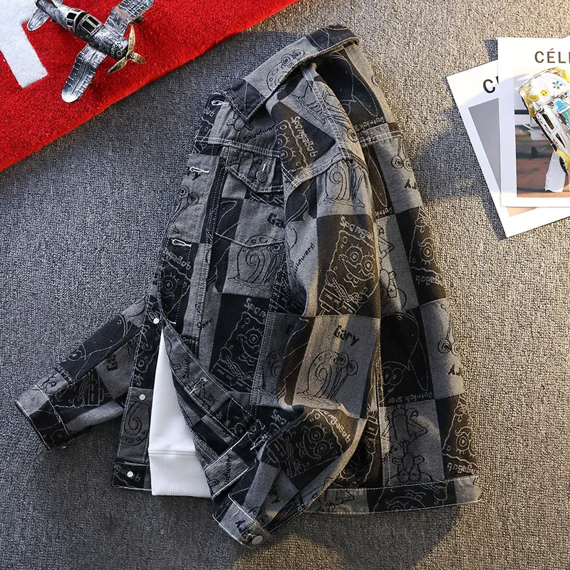 【dme】 Denim Jacket Unisex Black-2