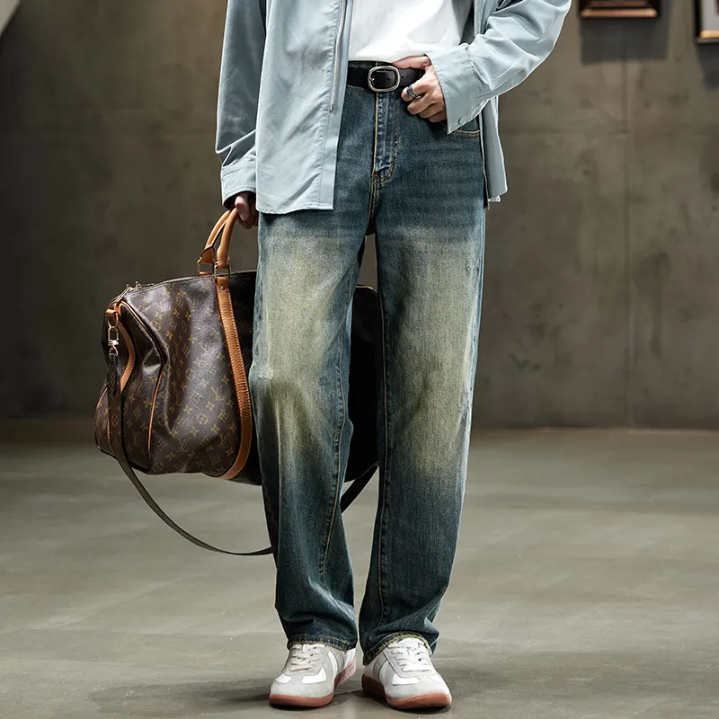 【dme】 Jeans Men's Chestnut Blue-4