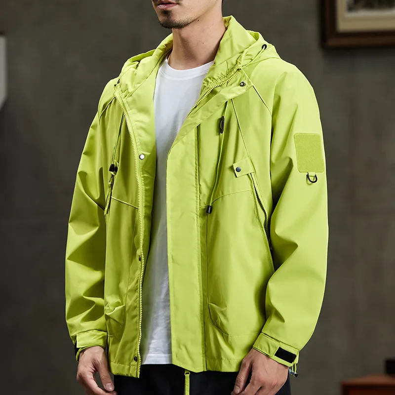【dme】 Water Resistant Windproof Quick Drying Insulated For Cold Weather Windbreaker Jacket Unisex-23