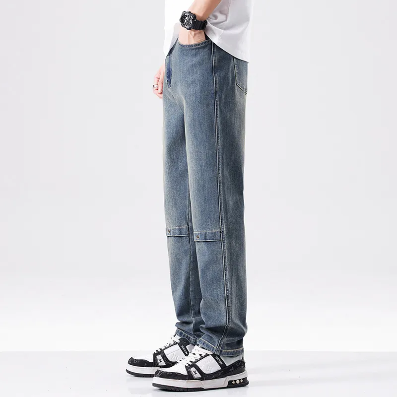 【dme】 Jeans Men's Nostalgic Blue-3