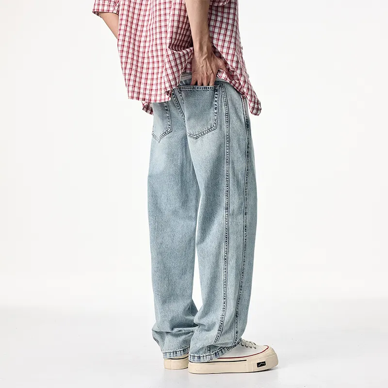 Dme Jeans Unisex Light Blue-1