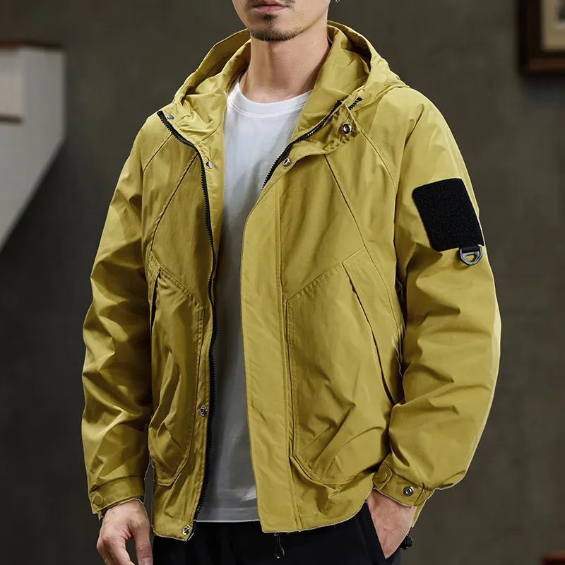 【dme】 Water Resistant Windproof Quick Drying Cold Resistant Windbreaker Jacket Unisex-17