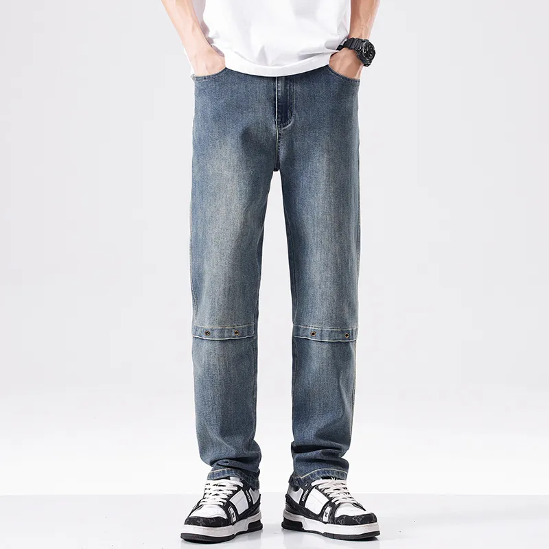 【dme】 Jeans Men's Nostalgic Blue-2