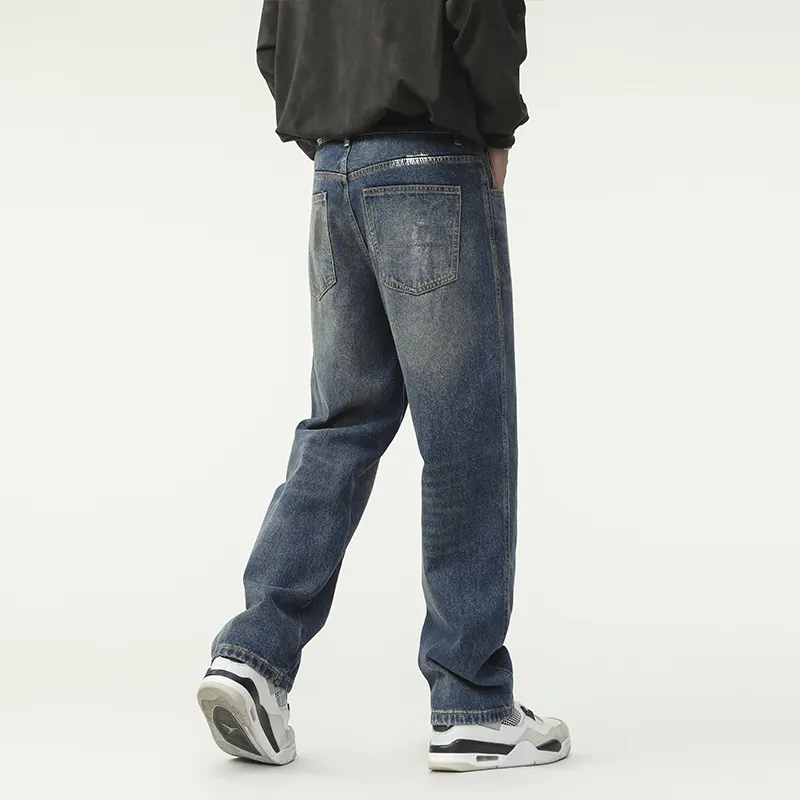 【dme】 Jeans Men's Nostalgic Blue-5