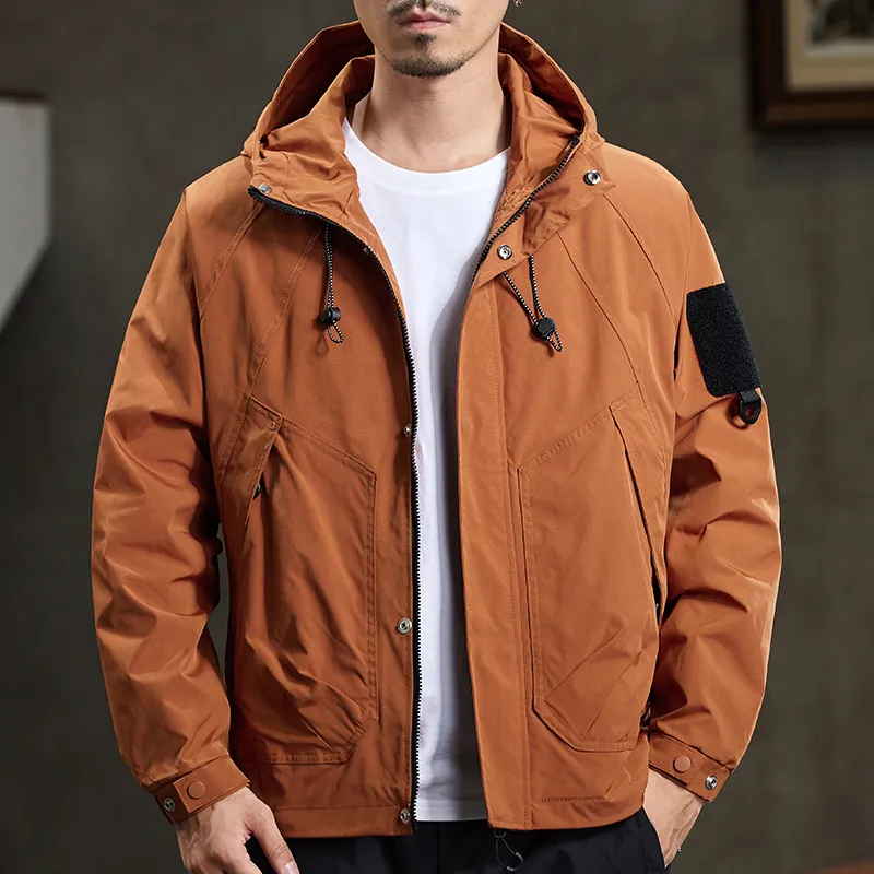 【dme】 Water Resistant Windproof Quick Drying Cold Resistant Windbreaker Jacket Unisex-22