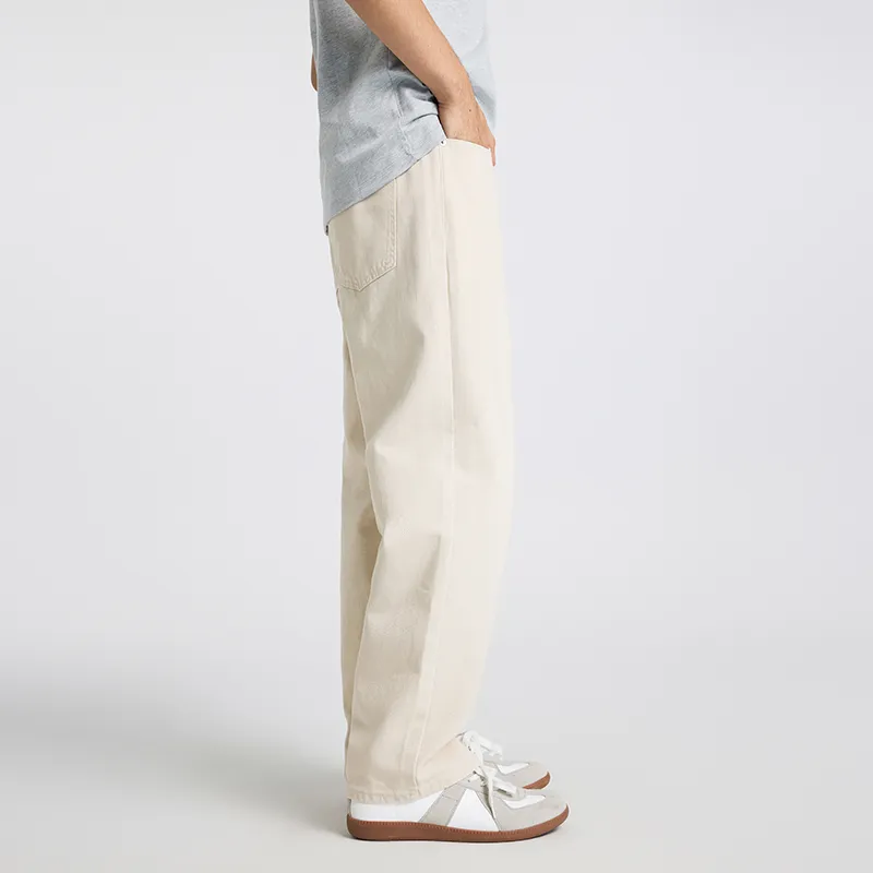 Dme Jeans Unisex White-5