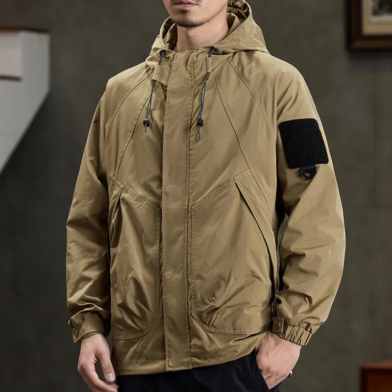 【dme】 Water Resistant Windproof Quick Drying Cold Resistant Windbreaker Jacket Unisex-30