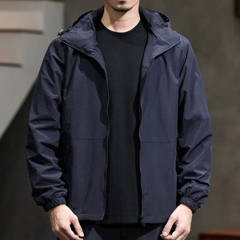 【dme】 Water Resistant Windproof Quick Drying Cold Resistant Windbreaker Jacket Unisex-17