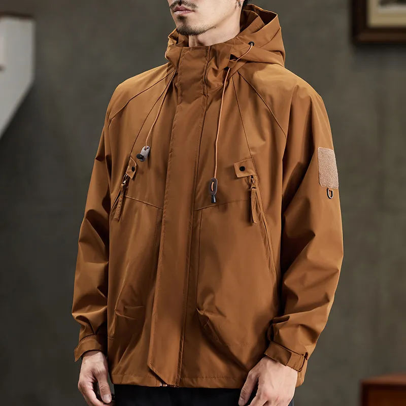 【dme】 Water Resistant Windproof Quick Drying Insulated For Cold Weather Windbreaker Jacket Unisex-10