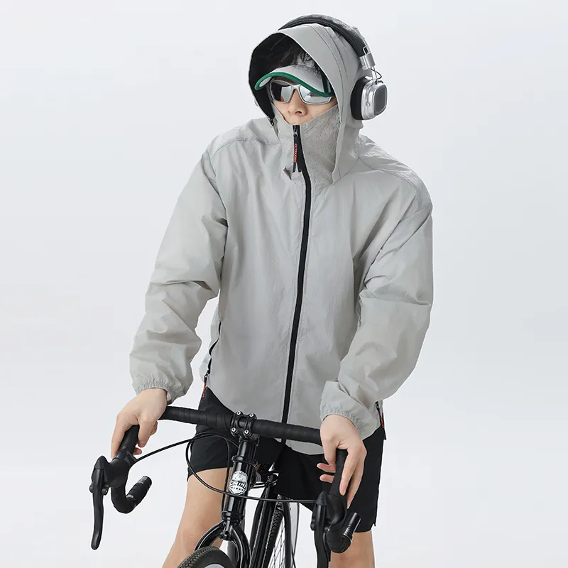 【dme】 Breathable Sun Protection Quick Dry UV Resistance Sun Protection Clothing Unisex-26