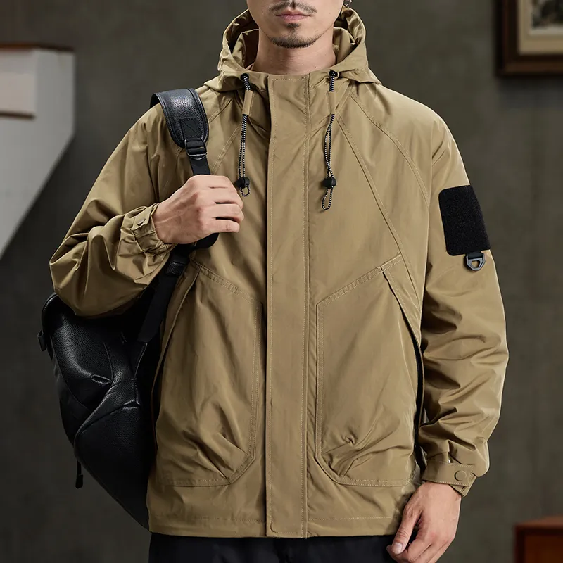 【dme】 Water Resistant Windproof Quick Drying Cold Resistant Windbreaker Jacket Unisex-29