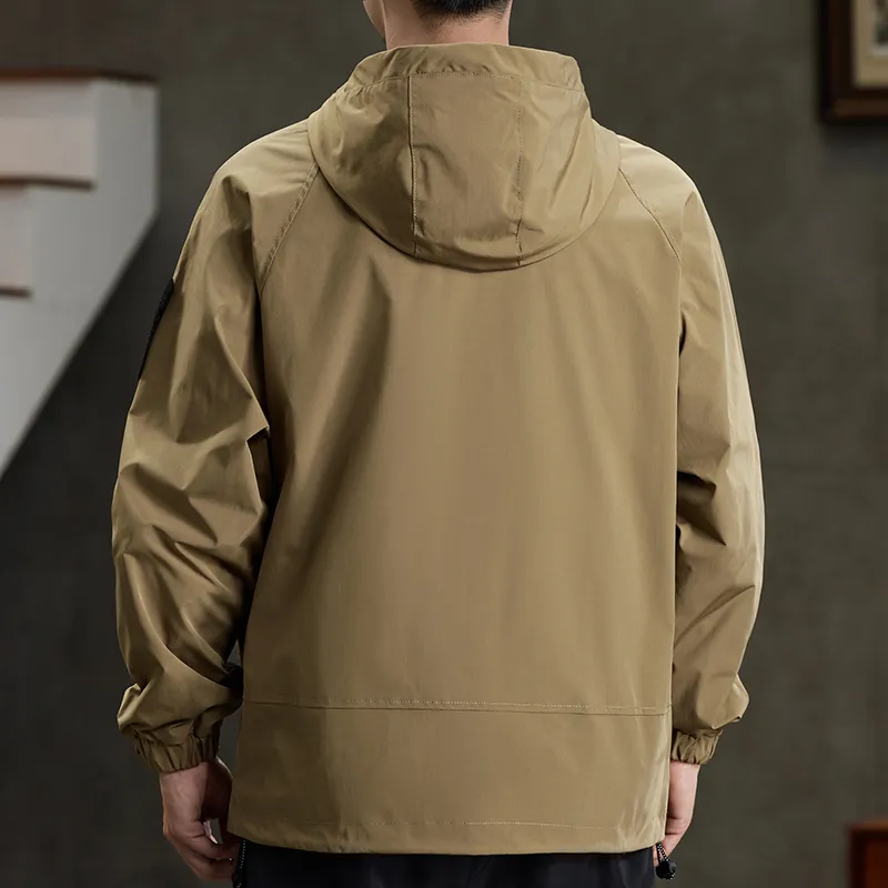 【dme】 Water Resistant Windproof Quick Drying Cold Resistant Windbreaker Jacket Unisex-32