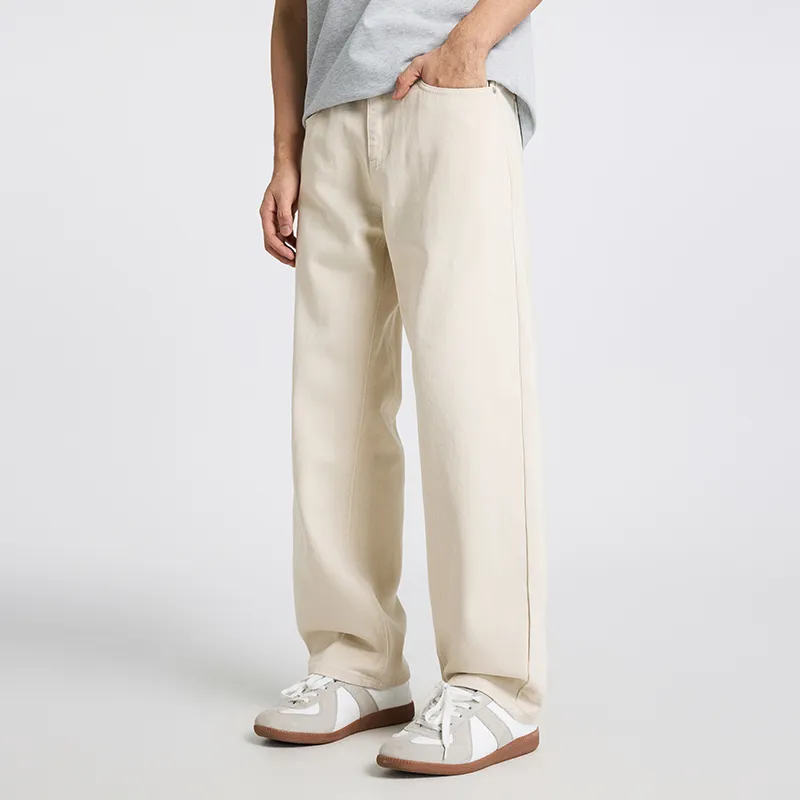 Dme Jeans Unisex White-4