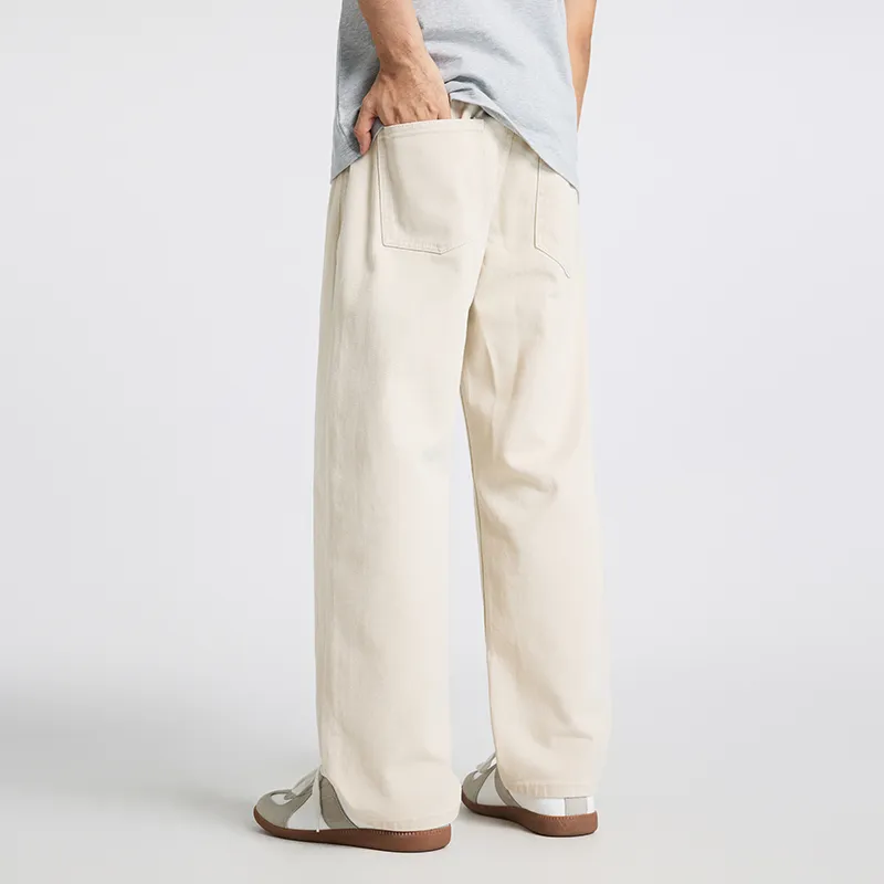 Dme Jeans Unisex White-1