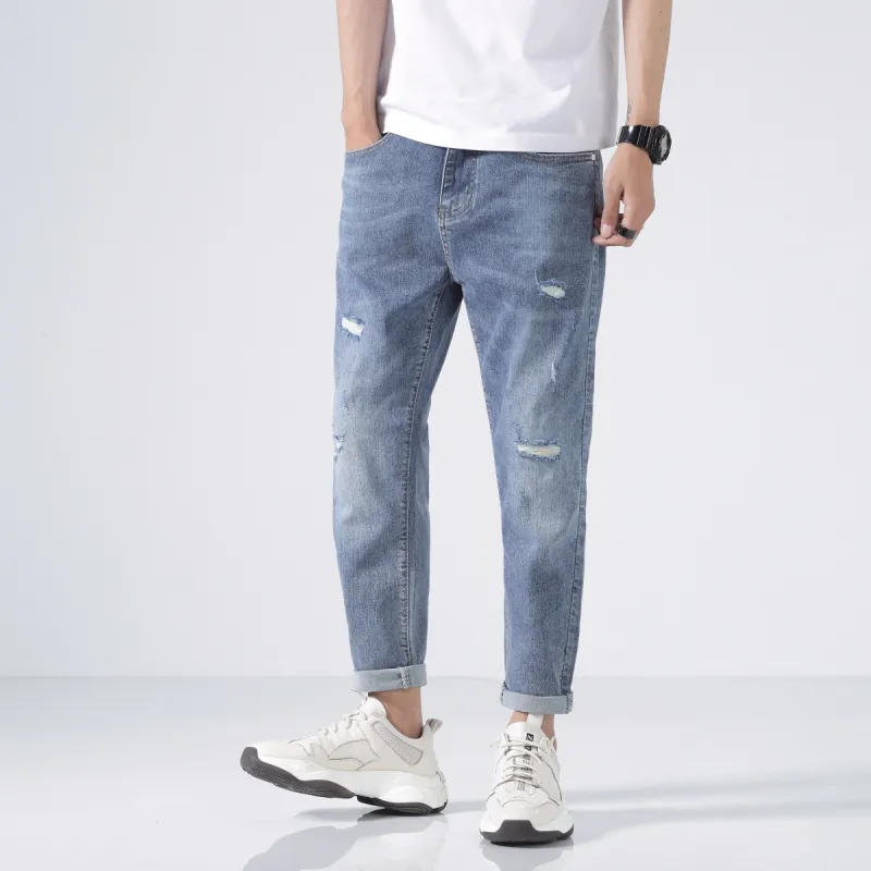 Dme Jeans Unisex Blue-1