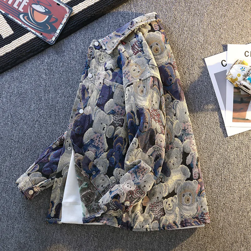 【dme】 Jackets Coats Unisex Bear-2