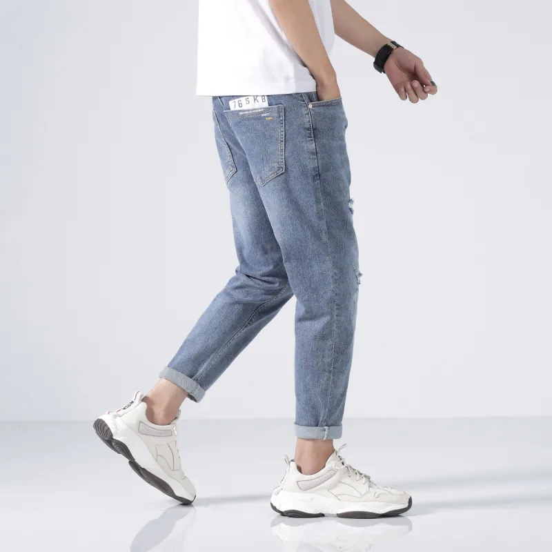 Dme Jeans Unisex Blue-4