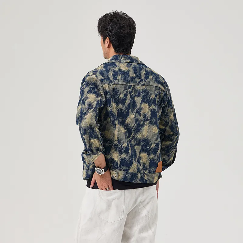 【dme】 Denim Jacket Unisex Royal Blue-1
