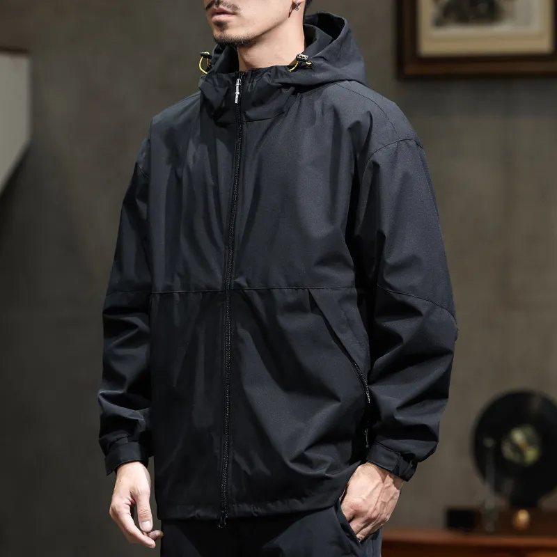 【dme】 Water Resistant Windproof Quick Dry Windbreaker Jacket Unisex-5
