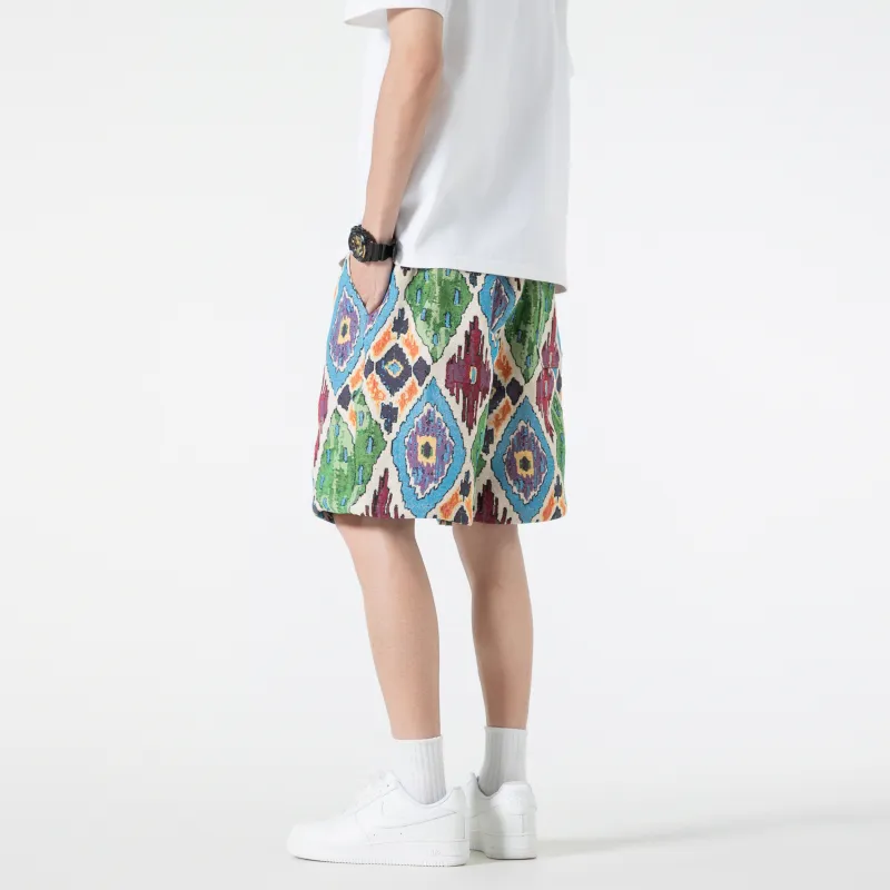 Lind Erki Casual Shorts Unisex Tuscany Blue-3
