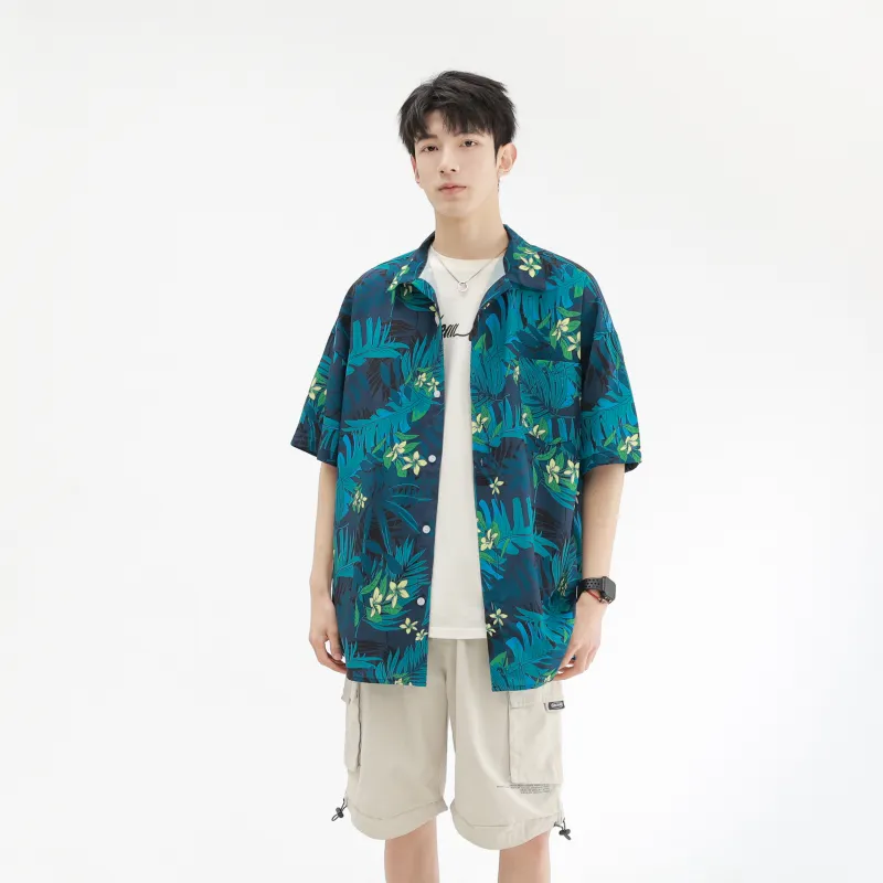 Lind Erki Shirts Unisex Hawaii Blue-2