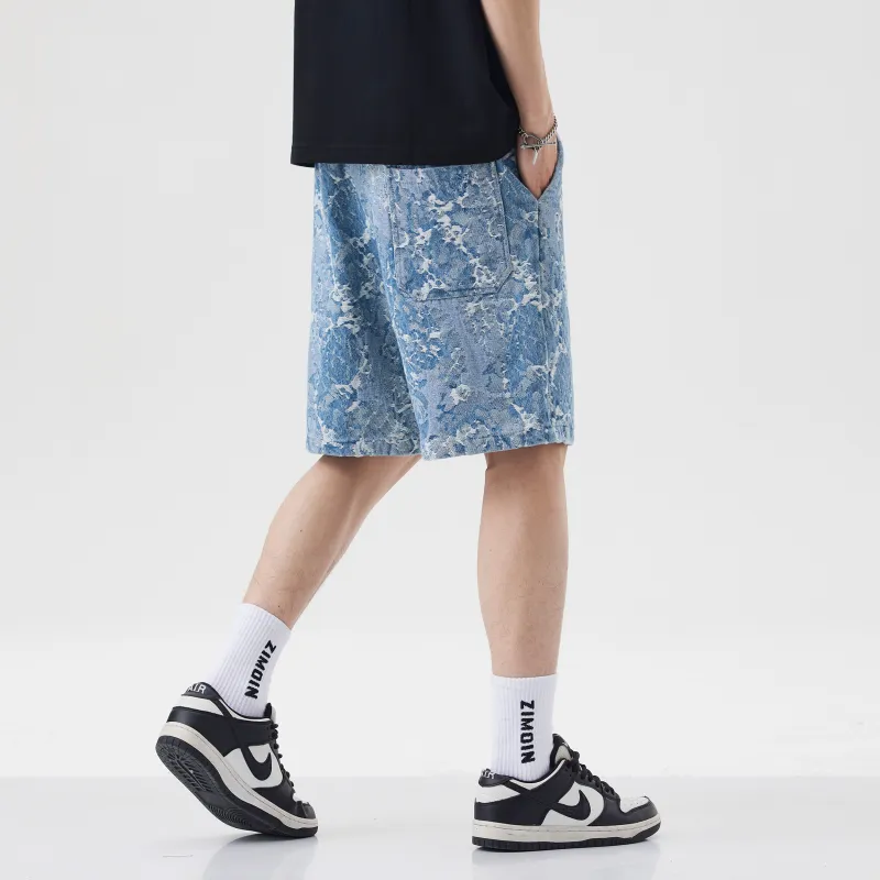 Lind Erki Denim Shorts Unisex-7
