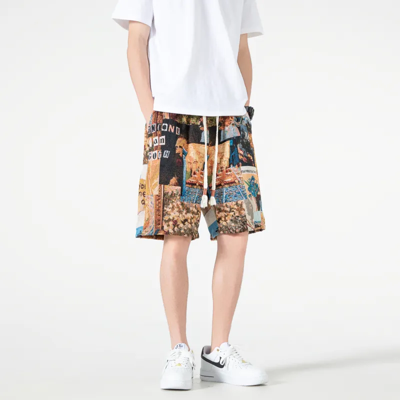 Lind Erki Casual Shorts Unisex Berlin Brown-3