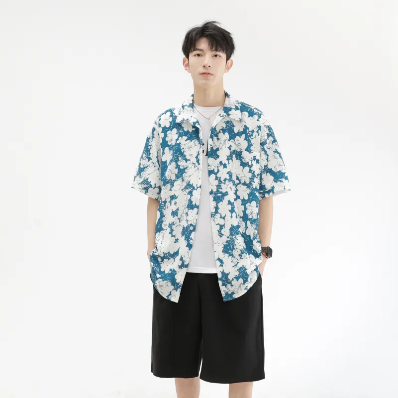 Lind Erki Shirts Unisex Dongting Lake Blue-2