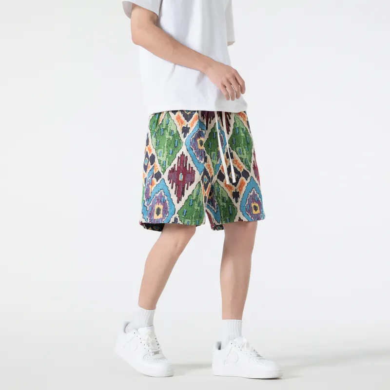 Lind Erki Casual Shorts Unisex Tuscany Blue-4