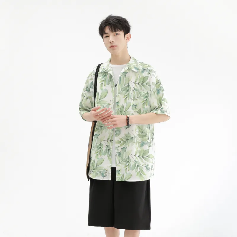 Lind Erki Shirts Unisex Qinghai Lake Green-3