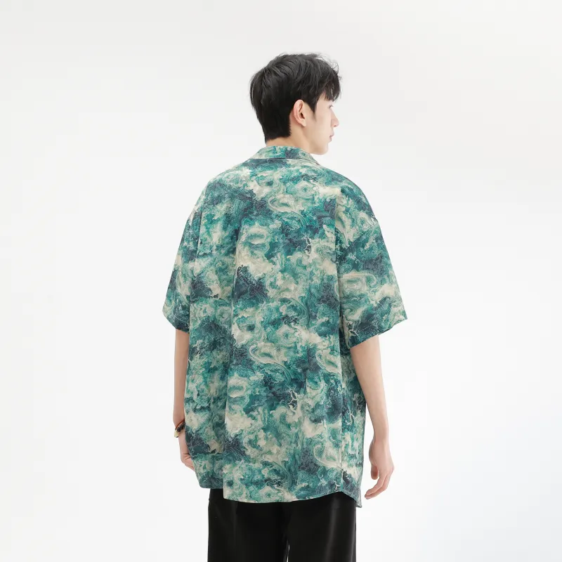 Lind Erki Shirts Unisex Hawaii Green-3