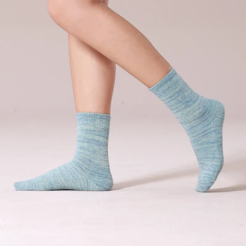 MOJICUSHERCO Mid-Calf Socks Women's 2 Pack-8