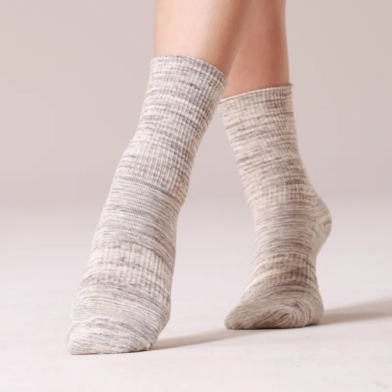 MOJICUSHERCO Mid-Calf Socks Women's 2 Pack-15