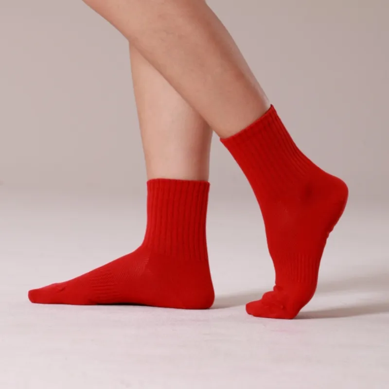 MOJICUSHERCO Mid-Calf Socks Men's 6 Pack-19