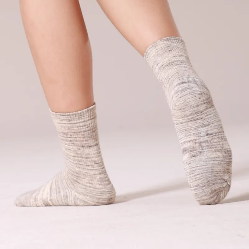MOJICUSHERCO Mid-Calf Socks Women's 2 Pack-19