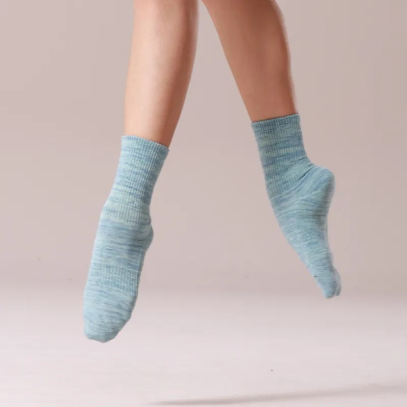 MOJICUSHERCO Mid-Calf Socks Women's 2 Pack-7