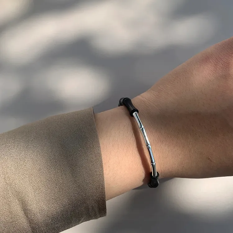 QIANYINGXIANG Tianshan Jade Bracelets Unisex-6