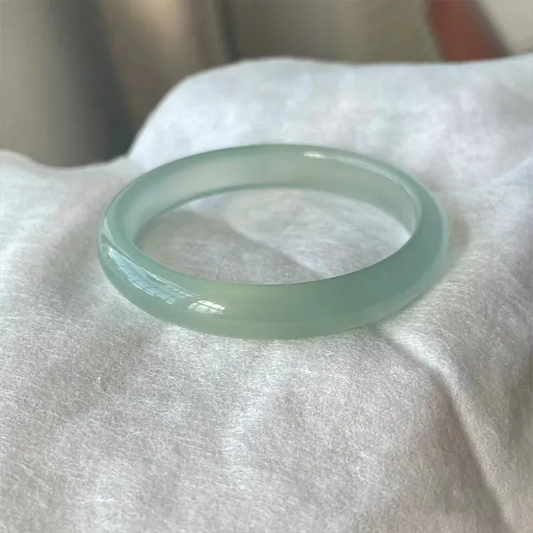 QIANYINGXIANG Chalcedony Bangles Women's-2