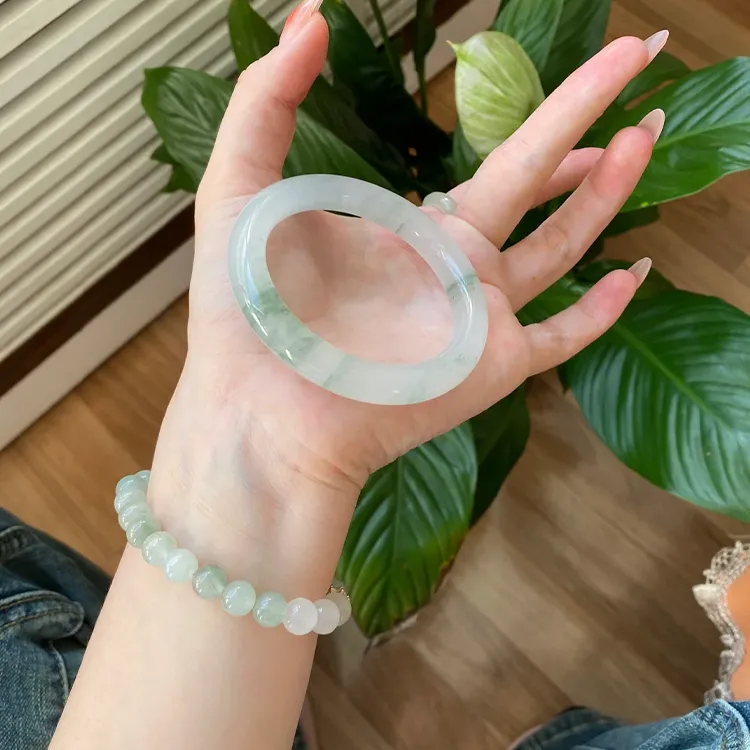QIANYINGXIANG Tianshan Jade Bangles Women's-2
