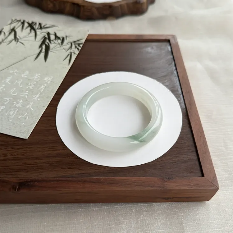 QIANYINGXIANG Tianshan Jade Jade Bangles Women's-5