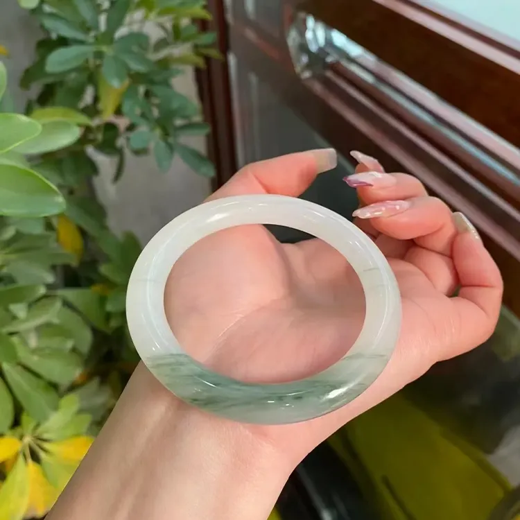 QIANYINGXIANG Tianshan Jade Jade Bangles Women's-2