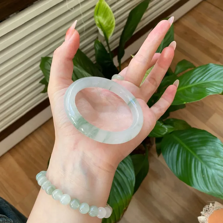QIANYINGXIANG Tianshan Jade Bangles Women's-1