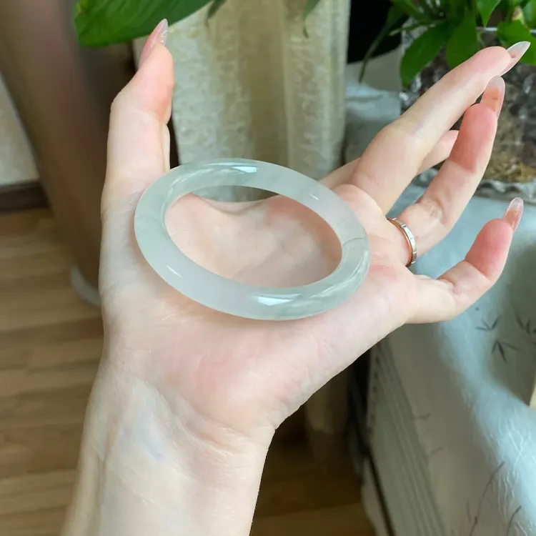 QIANYINGXIANG Tianshan Jade Bangles Women's-4
