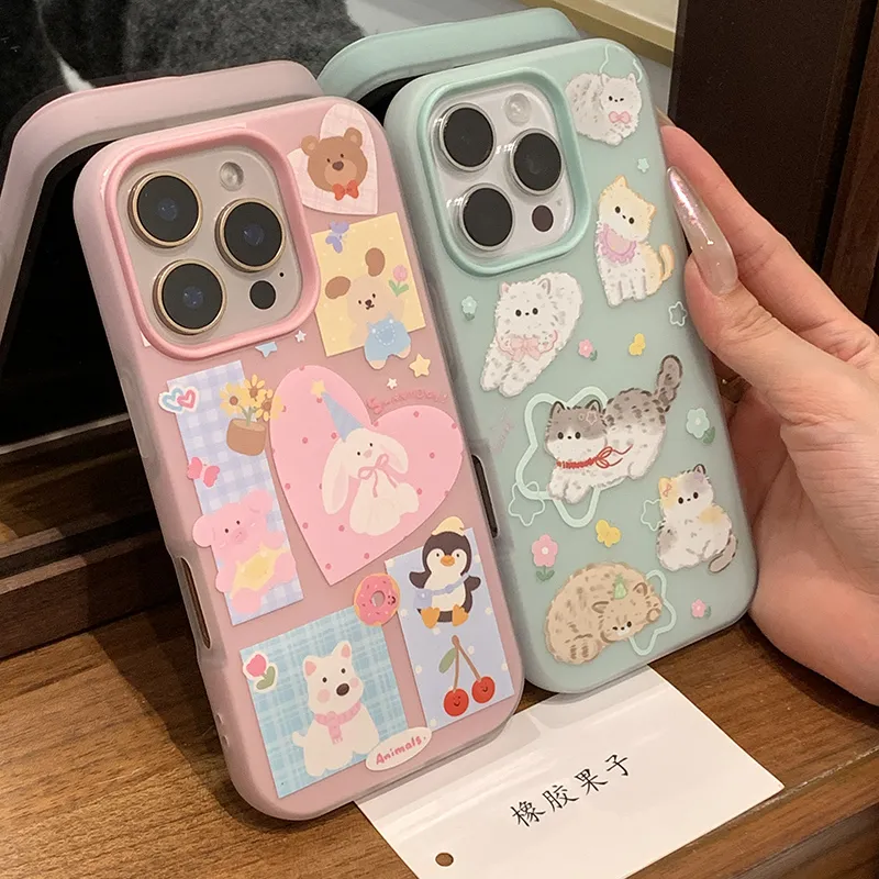 Rubber fruit Phone Cases-1