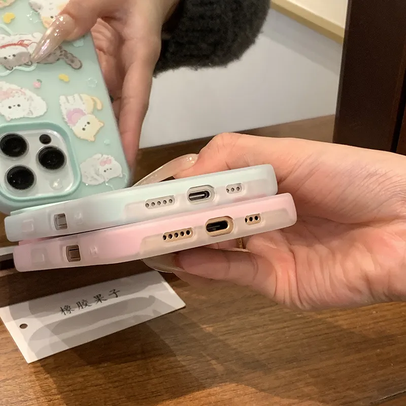 Rubber fruit Phone Cases-5